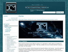 Tablet Screenshot of dcmcs.com